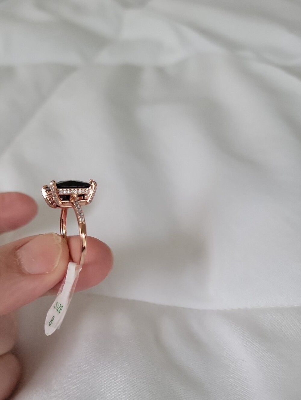 ​NWT Bomb Party Heartfelt Sparkle Ring RG99671 Size 8 - Picture 6 of 7